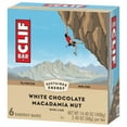 Clif Bar White Chocolate Macadamia Nut Flavor 9g Protein Plant Based Energy Bars 2.4