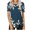 Navy, variant on Summer Tops for Women 2025 Trendy Plus Size Plus Size Shirts for Women 4X-5X Basic Fitted Cropped Tees