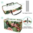 thumbnail image 4 of Cactus Large Capacity Reusable Oxford Cloth Picnic Basket Shopping Bag Cube Organizer, 4 of 7