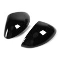 thumbnail image 1 of Rewera 2 Piezas Tapa de la Carcasa del Espejo retrovisor Lateral de la Puerta del Coche Negro Piano Se Adapta a Alfa Romeo Stelvio 17-20, 1 of 8