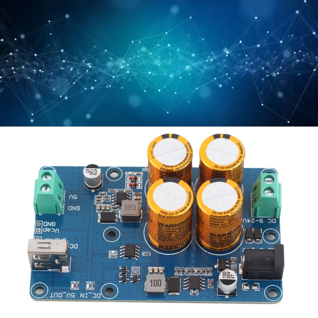 Super Capacitor UPS Uninterruptible Emergency Power Supply for RPI 10-60S Power Down Endurance Data Save DC9 - 24V Input DC5V3A Output