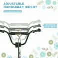 thumbnail image 3 of CoSoTower Dual Brakes Kick Scooter 12-Inch Inflatable Front Wheel Ride On Toy for Age 5+, Blue, 3 of 7