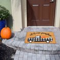 thumbnail image 6 of Clearance！Guanhe Fall Doormats for Front Door, Fall Pumpkin Car Print Kitchen Welcome Mats Floor Rugs for Thanksgiving Decor 24x16Inch, Brown, 6 of 6