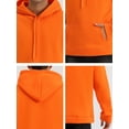 thumbnail image 5 of Lars Amadeus Men's Plush Lined Pullover Hoodie Sweatshirts with Pocket, 5 of 5