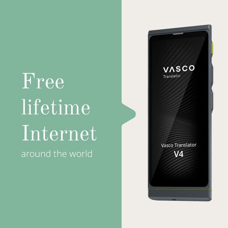 Vasco V4: traductor con 108 idiomas disponibles e Internet 'infinito' -  FOLOU