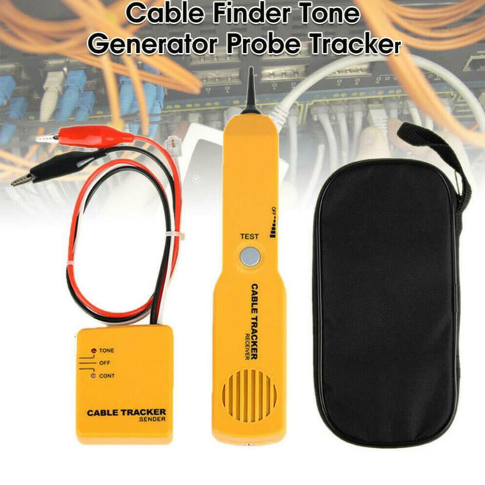 CABLE FINDER TONE GENERATOR PROBE TRACKER WIRE NETWORK TESTER TRACER KIT B8R5 