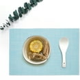 thumbnail image 4 of 4 Pcs Anti-scald Placemat Mats Round Dining Table Dinner Coasters Decor Sky-blue, 4 of 8