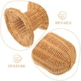 thumbnail image 3 of KAKOWELY Rack Para Sombreros Tejido En Rattan Color Marrón Para Exhibición En Negocios Y, 3 of 7