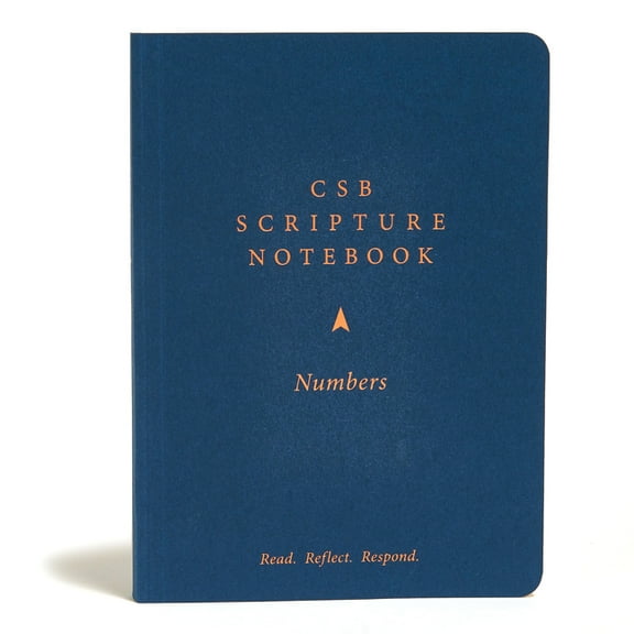 CSB Scripture Notebook, Numbers : Read. Reflect. Respond. (Paperback)