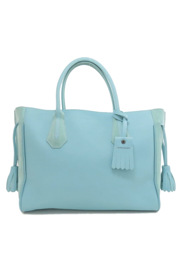 Pre-Owned Longchamp Penelope Tote Bag, Leather/Suede, Women's
