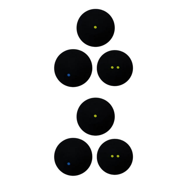 Transemion Plusieurs Modèles Disponibles - Ensemble Mixte de Balles de Squash en Tube, Emballage, Blue Dot, Balles d'Entraînement de Squash Blue Dot + Simple, 2 Ensembles