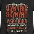 thumbnail image 3 of Lynyrd Skynyrd - Hits  - Toddler & Youth Girls Short Sleeve Graphic T-Shirt, 3 of 5