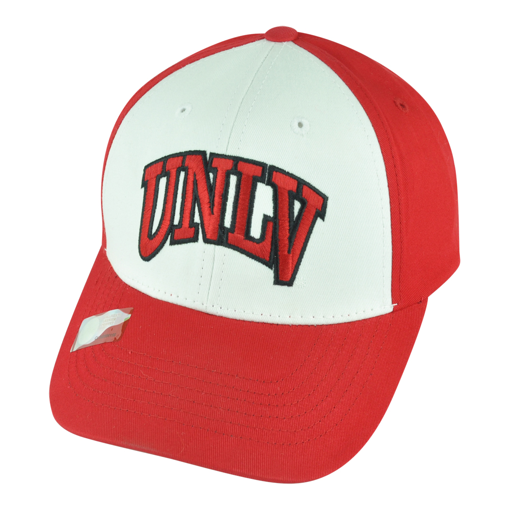 NCAA UNLV Las Vegas Running Rebels Twill Cotton Dual Adjustable Hat Cap