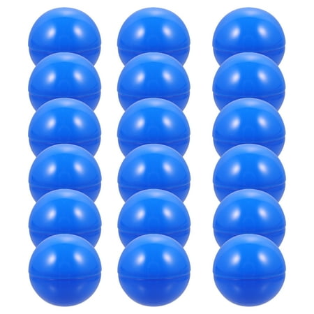 BESTONZON 25pcs Lottery Balls Plastic Hollow Ball Table Activity Balls Pong Balls for Game Party Decoration 40mm Diameter Blue