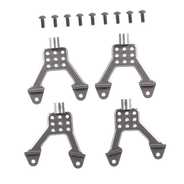 Amortiguadores CUTICAT Soporte de aros de torre Reemplazos delanteros traseros 1:10 4 uds