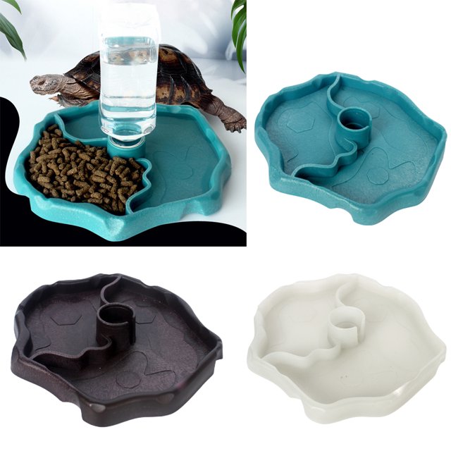 Meidiya Luminous Reptile Feeder 2 in 1 Automatic Reptile Food and Water