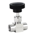 thumbnail image 1 of Luzkey Valve Internal Thread Hardware for Instrument Premium Regulating Valve Heavy Duty 304 Stainless Steel for Control G0.5, 1 of 8