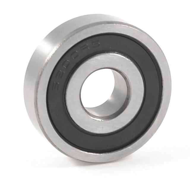 Unique Bargains Roues de Patinage à Roulettes 30mm x 10mm x 9mm Rainure Profonde Roulement à Billes 6200RS