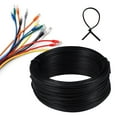 thumbnail image 4 of Yuangui 55m Heavy Duty Garden Wire with Plastic Coating - Black, 4 of 10