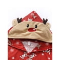 thumbnail image 6 of Morttic Christmas Family Matching Jumpsuits One-Piece Hooded Zipper Romper for Baby Kids Adults Pajamas, 6 of 7
