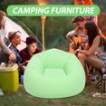 thumbnail image 3 of LOLIPPYY blow up lounge Camping Air Couch PVC+植绒 Waterproof Portable 1Pack, 3 of 6