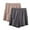 Grey, variant on Cameland 2PC Plus Size Pajama Shorts for Women Elastic Waist Comfy Lounge Shorts Soft Sleepwear Summer Shorts