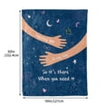 thumbnail image 2 of KAAYEE Hug Blanket Gifts for Loved One - Cosy Sherpa Fleece Blanket, Machine Washable Plush Blankets Gifts, Get Well Soon Gifts for Women，50*60inch, 2 of 7