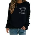 thumbnail image 2 of Womens Sweaters For Women Halloween Season Embroidered Crewneck Sweatshirt Fall Long Sleeve Pullover Tops Soft Comfortable Polyester Casual Daily Wear L Fall Sweaters For Women, 2 of 4