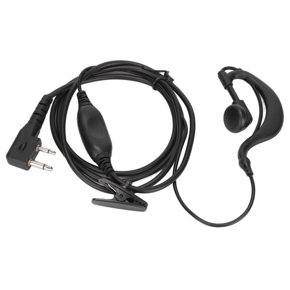 Talkie Headset, Sturdy Talkie Earpiece Multifunctional Clear Sound Quality Ergonomic Design For IC-F4SR