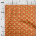 thumbnail image 1 of oneOone Cotton Flex Rust Fabric Halloween Fabric For Sewing Printed Craft Fabric By The Yard 40 Inch Wide, 1 of 1