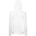 thumbnail image 3 of Women's Levelwear White Cleveland Guardians Relay Breaker Pullover Hoodie, 3 of 3