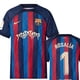 thumbnail image 1 of 22/23 Barcelona Rosalía Home Edición Limitada Camiseta De Fútbol Para Hombre Versión De Aficionados Gao Jiahui unisex, 1 of 1
