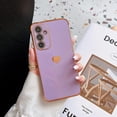 thumbnail image 2 of Galaxy A54 5g Case, for Samsung Galaxy A54 5g Case Heart Cute Women Girls Cute Soft Silicone Camera Protection Protective Lovely Phone Case for Galaxy A54 5g Purple, 2 of 16
