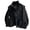Black, variant on Enjoytime Fall Jackets for Women Long Sleeve Hooded Drawstring Waist Trench Coat Stand Collar Trendy Casual Winter Outerwear