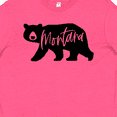 thumbnail image 4 of Inktastic Montana Black Bear Silhouette Youth T-Shirt, 4 of 5