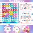thumbnail image 2 of Regalos de San Valentín AYGXU, 30 unidades, pulseras POP con forma de corazón para niños, 2 of 6