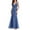 Blue, variant on Summer Dresses Womens Fishtail Evening Dresses Embroidered Sleeveless V Neck Wedding Bridesmaid Evening Long Maxi Dress Floor Length Bandage Prom Ball Gowns (Sky Blue,S)