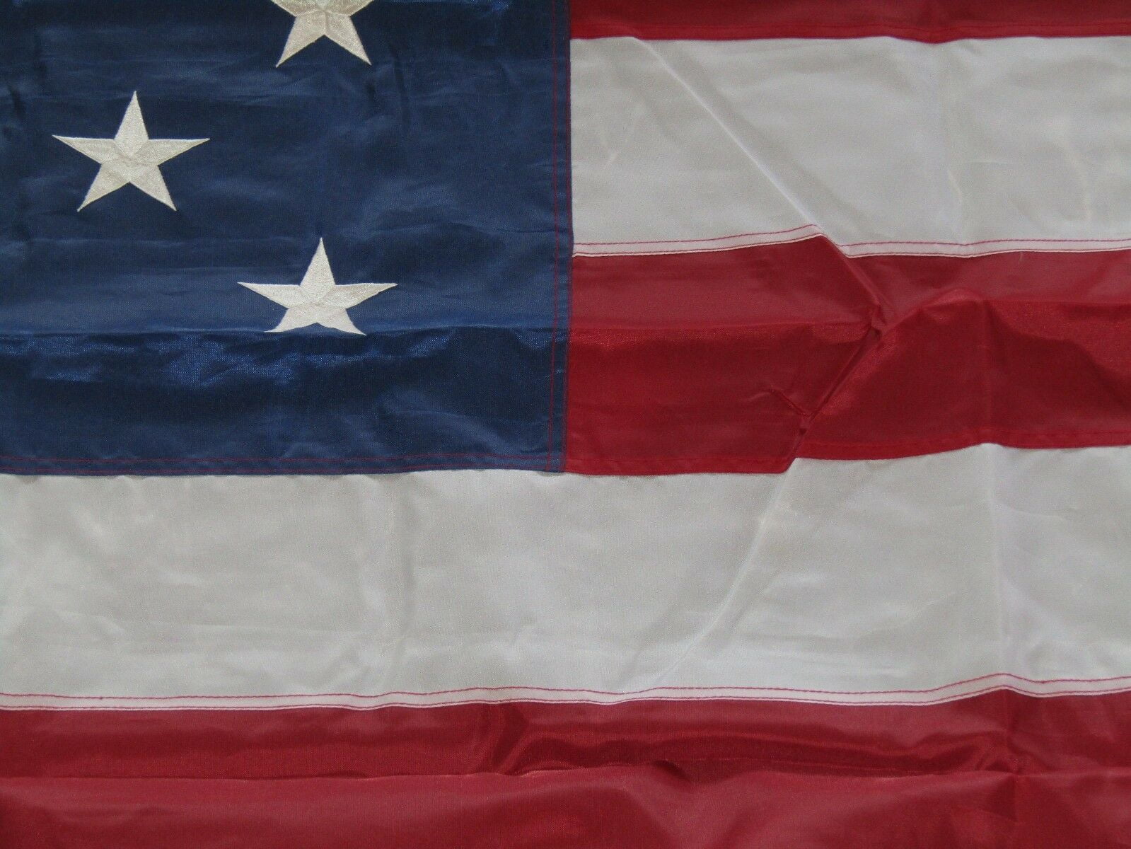 6x10 USA American Flag Nylon Embroidered Stars Sewn Stripes Grommets USA Made