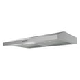 thumbnail image 6 of Streamline 30 in. Ausa Convertible Undermount 80 CFM Range Hood in Brushed Stainless Steel with Mesh Filters, Push Button Control, LED Light, 6 of 17