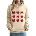 thumbnail image 5 of Inverlee Valentine's Day Sweatshirts for Women Sweet Love Heart Graphic Sweatshirts Soft Pullover Sweater Tops Crewneck Tunic Long Sleeve Shirts for Women, 5 of 5