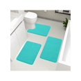 thumbnail image 2 of 1pc Classic & Versatile Soft Memory Foam Stone Pattern Water Absorbent & Non-Slip Mat, Suitable For Bathroom & Toilet, Washable, Durable & Anti-Skid, 2 of 4