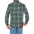 thumbnail image 4 of Wrangler Mens Long Sleeve Flannel Shirt, 4 of 4