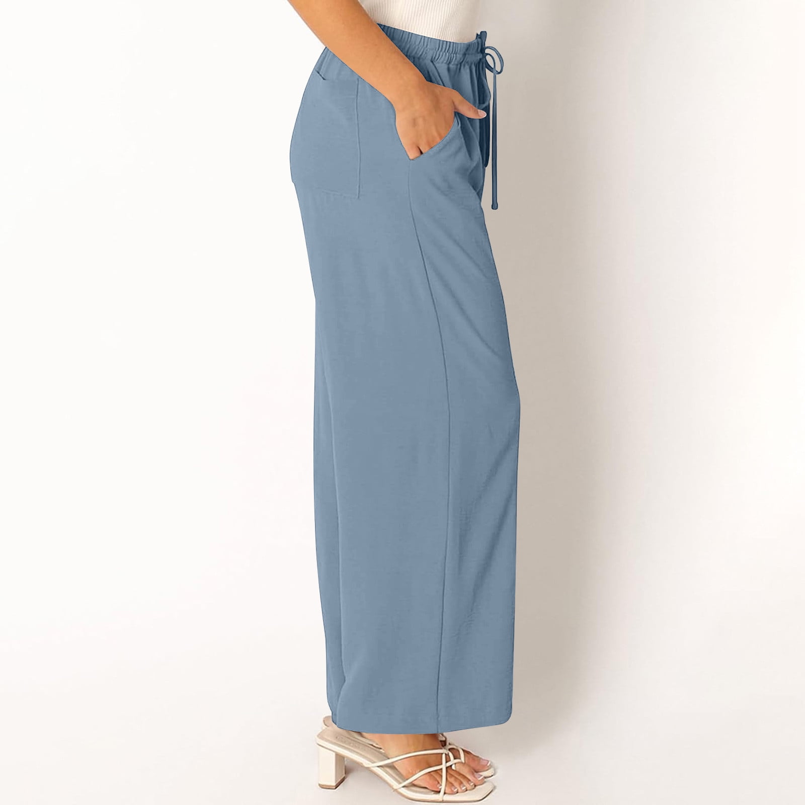 Womens Trousers - Linen & Wide Leg Trousers - Hollister Co.
