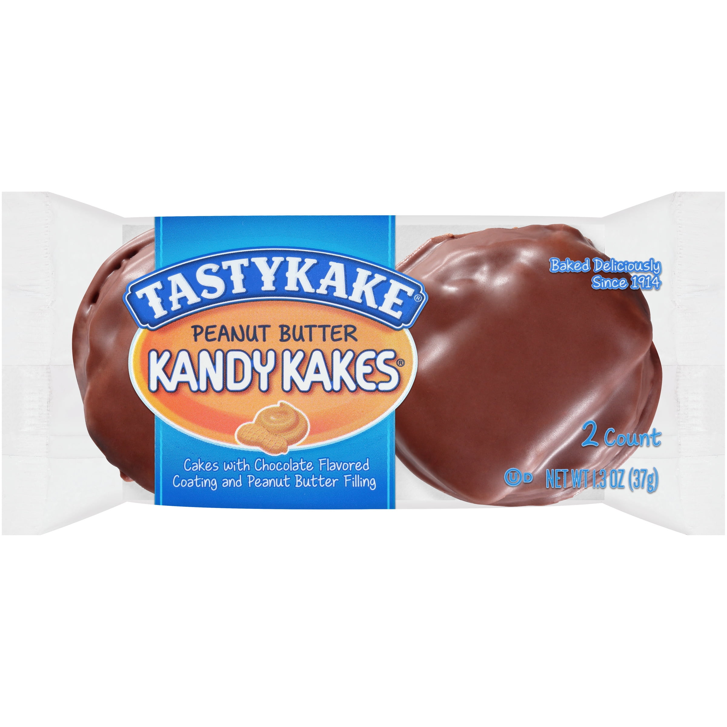 Tastykake® Kandy Kakes® Peanut Butter Cakes 2 ct Pack