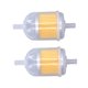 thumbnail image 1 of Filtro De Combustible, Piezas De Repuesto 2 Piezas Filtro De Motor De Gasolina Transparente Multifuncional Para Bomba De Agua Para 186F 188F 190F 192F, 1 of 7