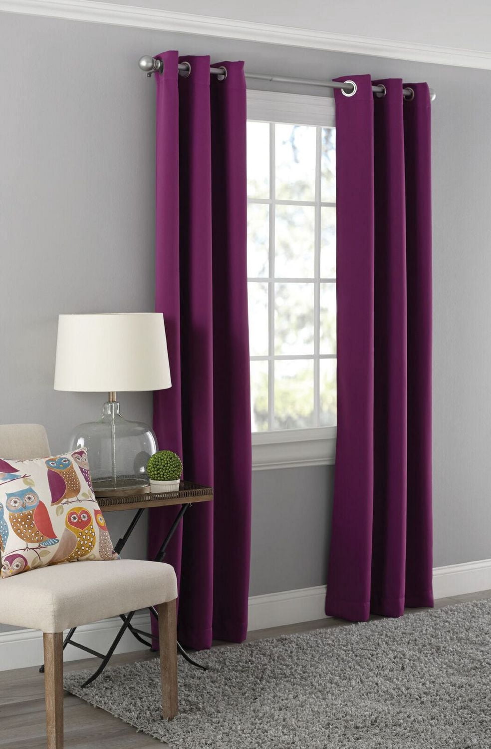 918 Blackout Grommet Top Curtain Panel