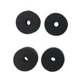 thumbnail image 4 of Pads De Fieltro Para Batería 12 piezas de repuesto para juego de juntas de tuerca y manguito de almohadilla de fieltro para platillos de tambor (negro), 4 of 5