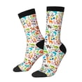 thumbnail image 1 of Balery Animals Calcetas Largas con Estampado para Hombre y Mujer – Suaves y Transpirables, Talla Única (US 5-11), 1 of 6