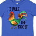 thumbnail image 4 of Inktastic Farmer I Rule the Roost Rooster Boys or Girls Toddler T-Shirt, 4 of 5