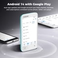 thumbnail image 6 of 160GB MP3 Player with 4-Inch Screen, Bluetooth & WiFi, Parental Controls, Streaming & Offline Music, Blue, 6 of 9